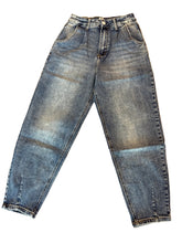 Carica l'immagine nel visualizzatore di Gallery, Jeans blu ballon 1791 - abbigliamento - Stilosa
