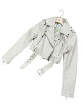Carica l'immagine nel visualizzatore di Gallery, Chiodo foderato beige con cint - abbigliamento - Stilosa
