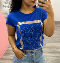 Carica l&#39;immagine nel visualizzatore di Gallery, T-shirt INSPIRE stampa - abbigliamento - Stilosa
