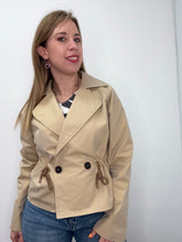 Carica l&#39;immagine nel visualizzatore di Gallery, Trench doppiopetto corto - abbigliamento - Artigli
