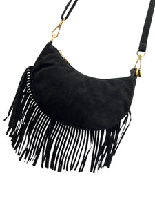 Tracolla luna con frange - Borsa - Stilosa