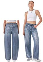 Carica l&#39;immagine nel visualizzatore di Gallery, Jeans palazzo irridescenti arcobaleno - JEANS - Stilosa
