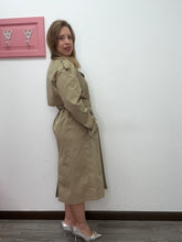 Carica l&#39;immagine nel visualizzatore di Gallery, Trench lungo beige cint - abbigliamento - TWO-WAY
