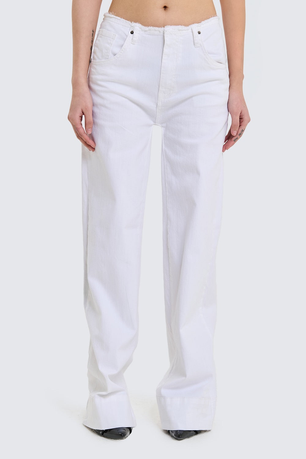 Jeans full length bianco - abbigliamento - TWO-WAY