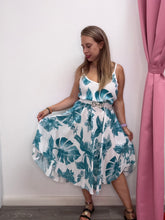 Carica l'immagine nel visualizzatore di Gallery, Abito cotone fantasia asimmetrico - abbigliamento - Stilosa
