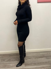 Carica l&#39;immagine nel visualizzatore di Gallery, Abito maglia con collo - abbigliamento - Stilosa
