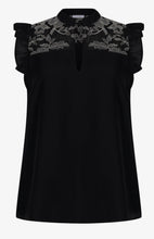 Carica l'immagine nel visualizzatore di Gallery, Blusa con ricamo a contrasto - abbigliamento - Artigli
