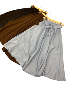 Gonna lunga con cint a fiocco - abbigliamento - Stilosa