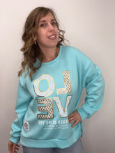 Carica l'immagine nel visualizzatore di Gallery, Felpa LOVE pizzo - abbigliamento - Stilosa
