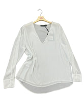 Carica l&#39;immagine nel visualizzatore di Gallery, Blusa gessata filo lurex - abbigliamento - Jiveley
