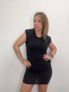 Abito fascia e scollo - abbigliamento - Stilosa