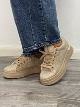 Carica l'immagine nel visualizzatore di Gallery, Sneakers khaki strass - Scarpe - Stilosa
