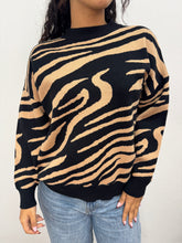 Carica l&#39;immagine nel visualizzatore di Gallery, Dolcevita zebrato - abbigliamento - Stilosa
