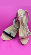 Carica l&#39;immagine nel visualizzatore di Gallery, Sandali flat intreccio punti luce - Scarpe - Stilosa
