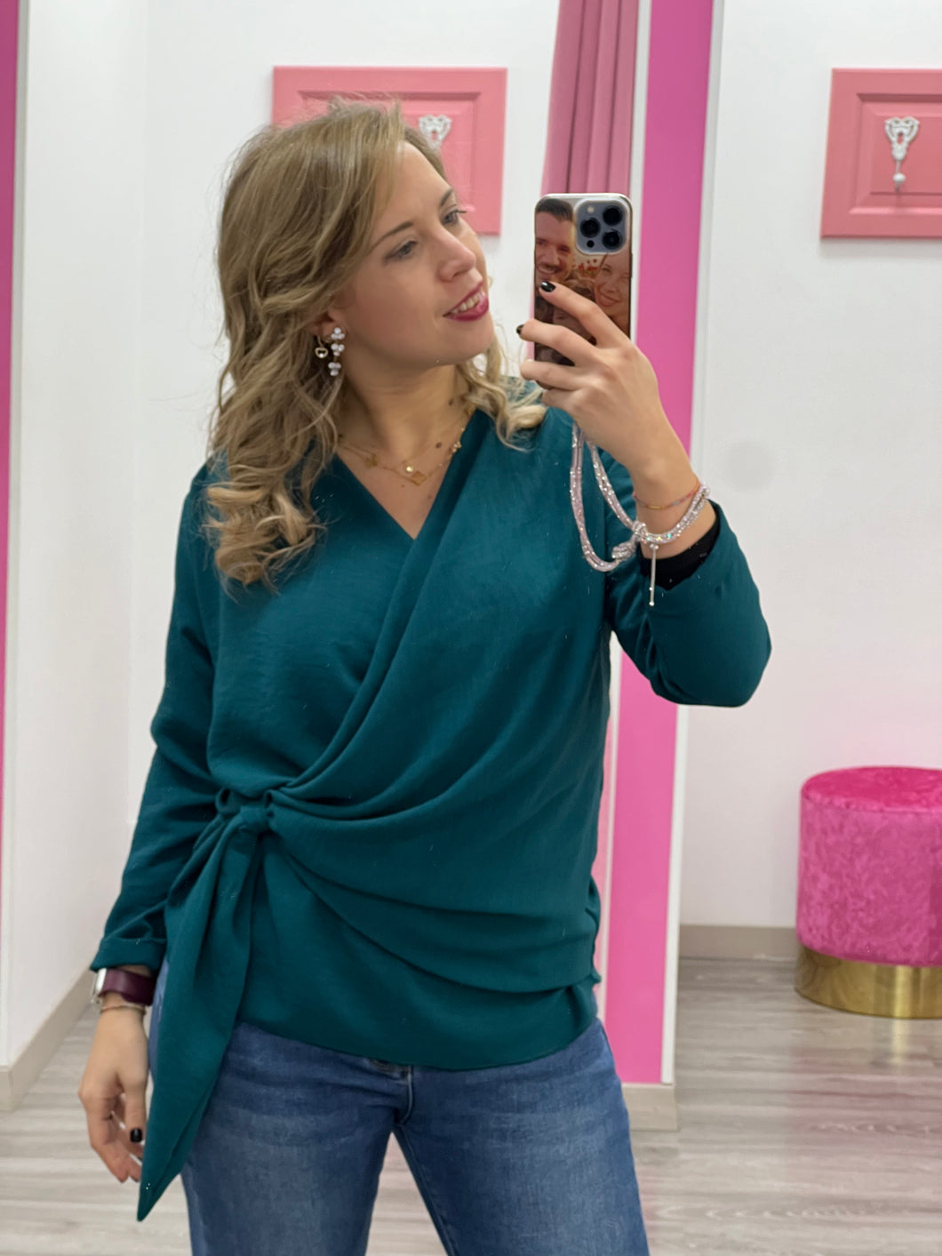 Casacca nodo laterale - abbigliamento - Stilosa