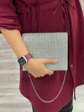 Carica l&#39;immagine nel visualizzatore di Gallery, Pochette quadra strass - Borsa - Stilosa
