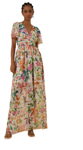 Abito lungo tulle fantasia - abbigliamento - Artigli