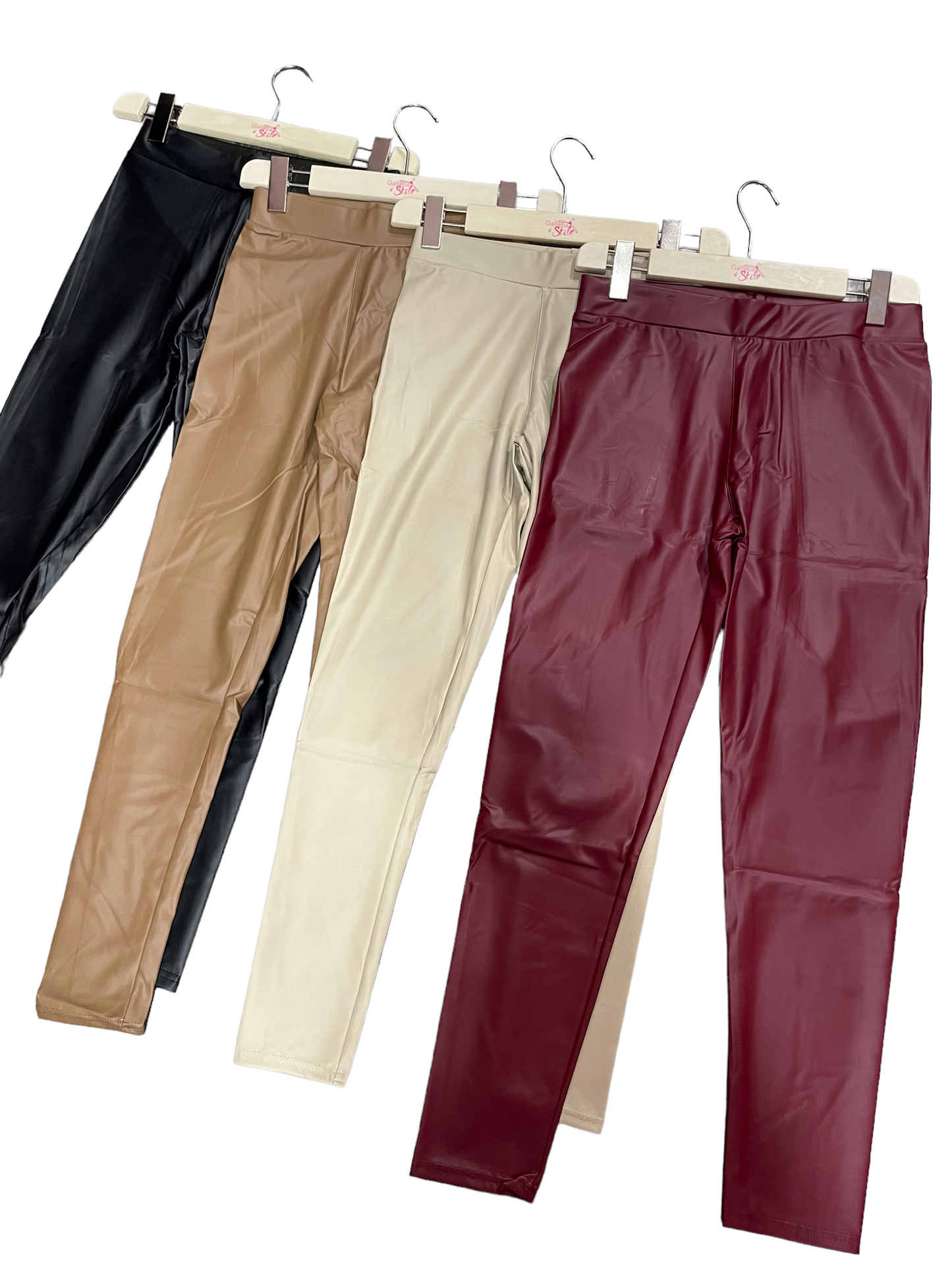 Pantalone ecopelle fascia - abbigliamento - Stilosa